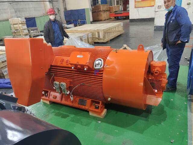 YBBP系列高壓隔爆型變頻調速三相異步電動機(H355~H560)
